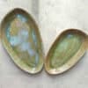 green shore pebble plates small and mdeium