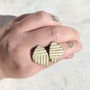 textured-pebble-stud-earrings