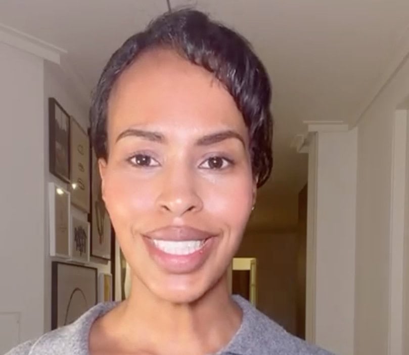 Screenshot of Sabrina Dhowre Elba from her video for STORM