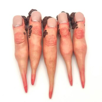 Poop finger plant stake, unusual gifts for plant lovers, art sculpture, body part, clay finger, plant accessories, plant pal, disturbing