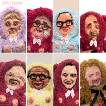 Custom** bear art sculpture teddy, weird plush toy sculpture, creepy bear, weird teddy gift, weirdcore gift, nightmare fuel plush