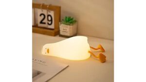 lying flat duck night light