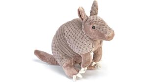 Soft plush dinosaur stuffed animal for kids and collectors, featuring realistic design and cuddly texture.