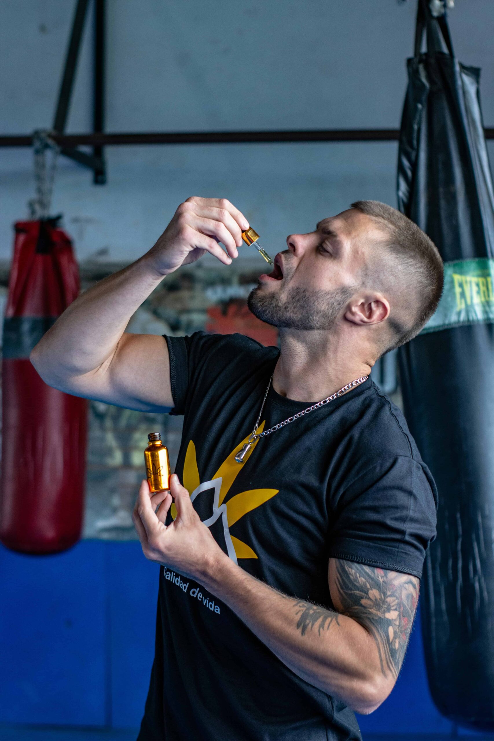 Combattants MMA cbd