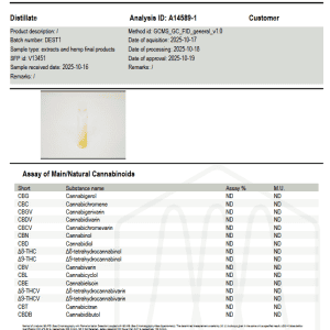 COA Frozen blueberry