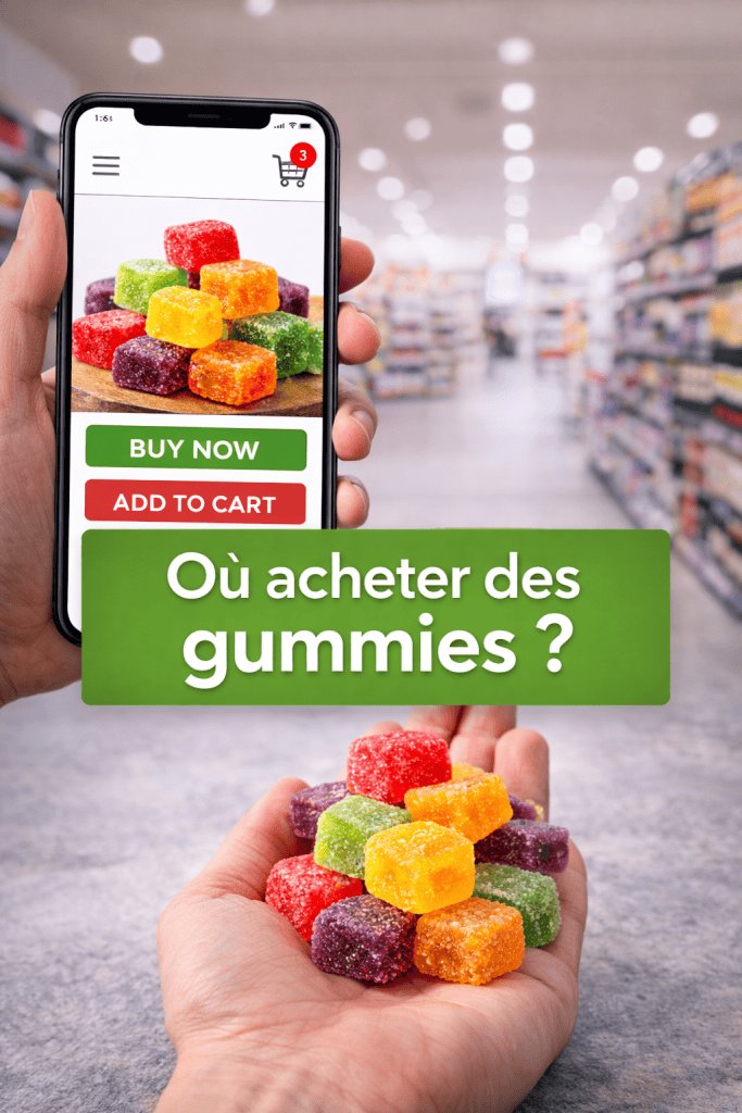 où acheter gummies THC