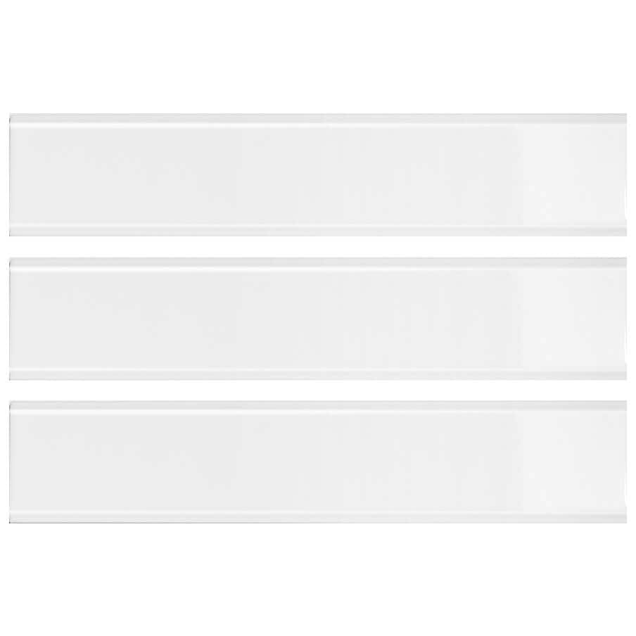 Ruivo White Gloss einzelne Fliese