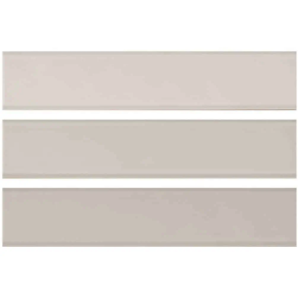 Ruivo Greige Matt - Metrofliesen in Taupe