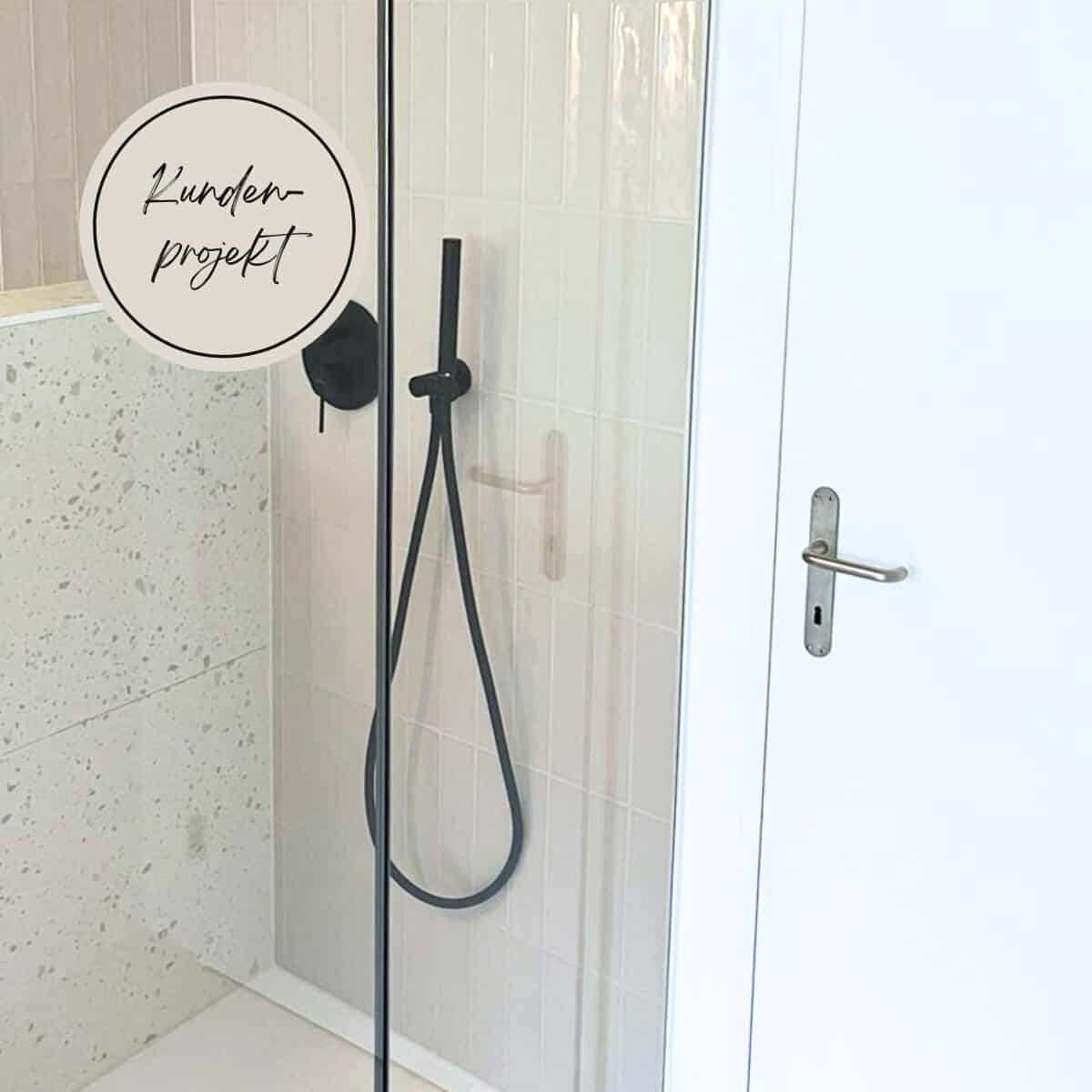 Terrazzo Platten Weiss