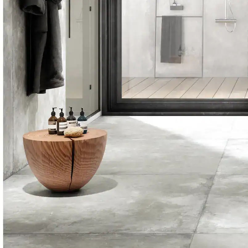 Badezimmer Betonlook Industry