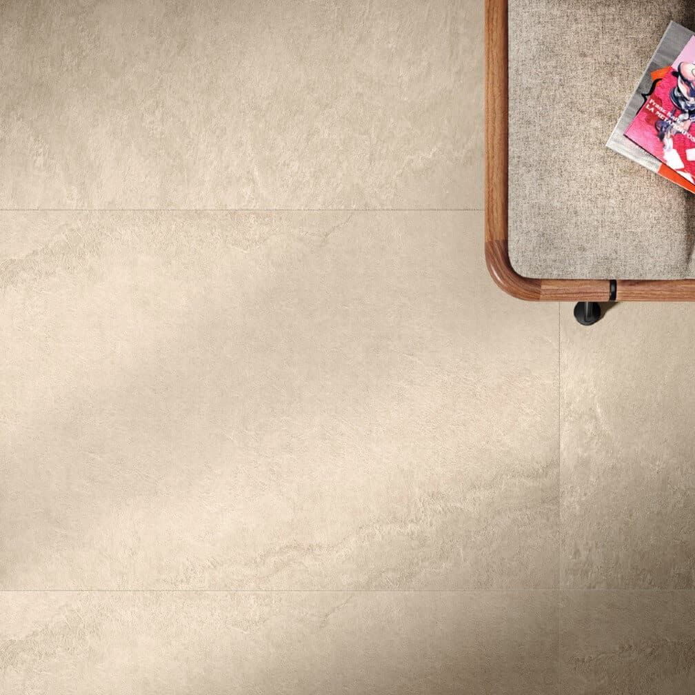 Feinsteinzeug Fliese beige