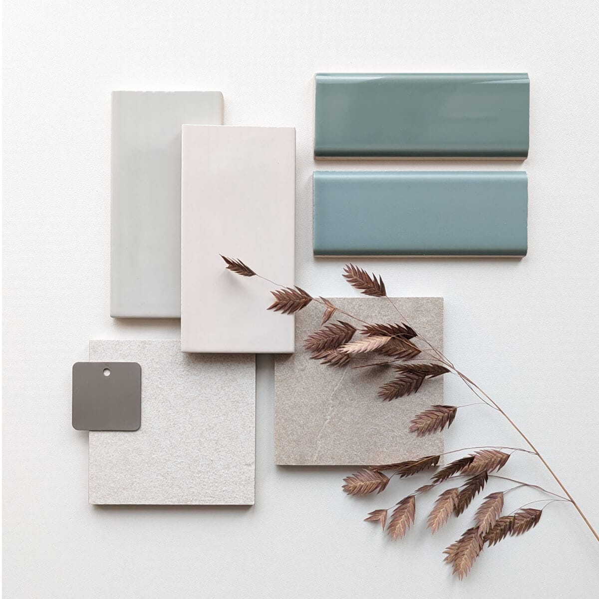 Musterset Farbtupfer Verspielte Akzente ausgelegt