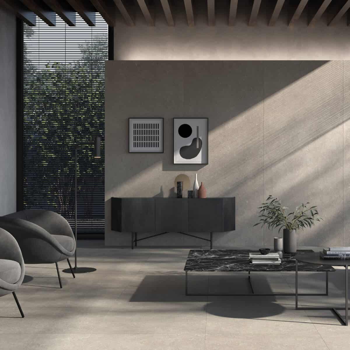 fliese sand wohnzimmer