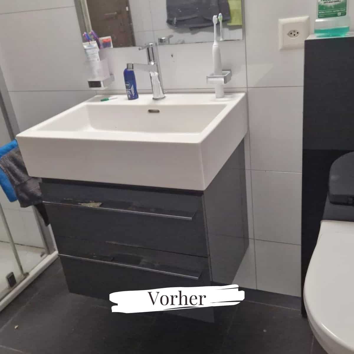 Gästebad vorher