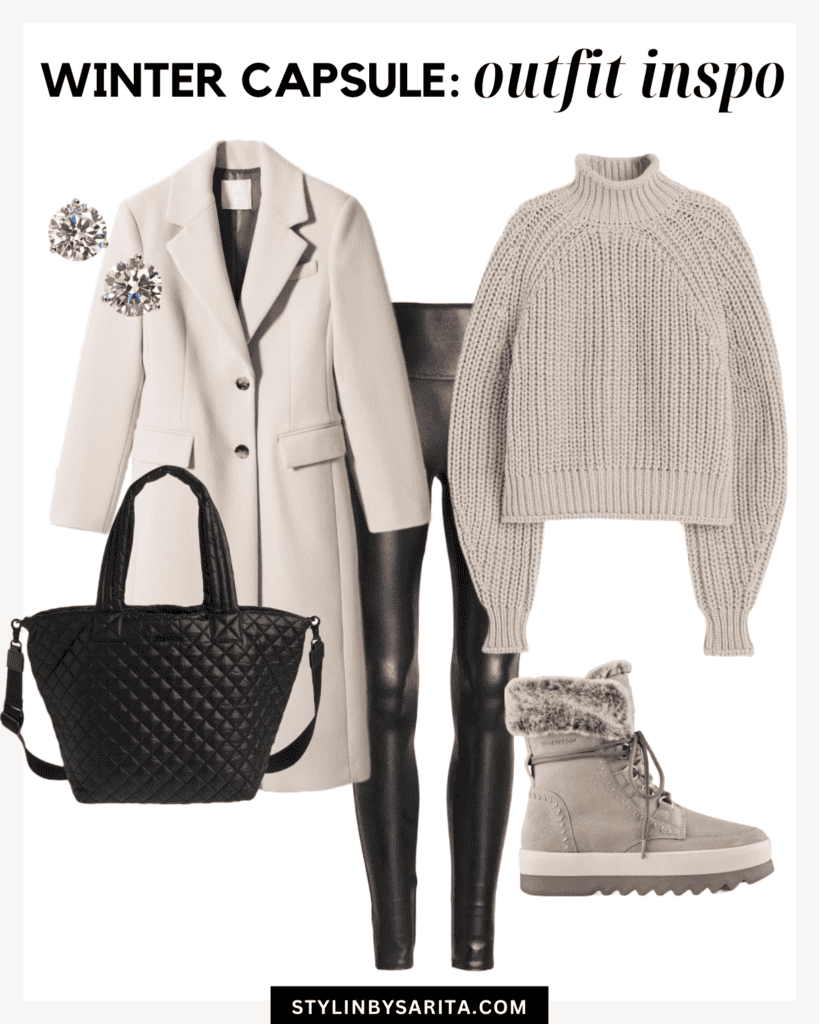 winter capsule wardrobe
