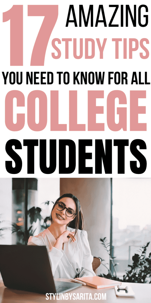 college study tips
