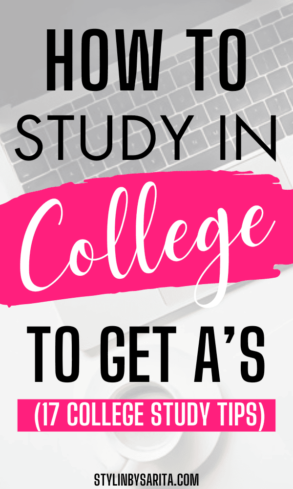 college study tips