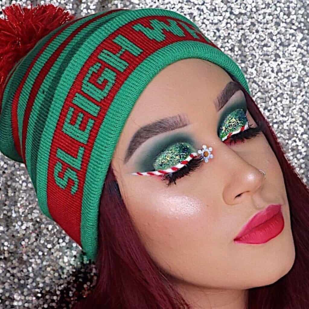 Christmas makeup ideas