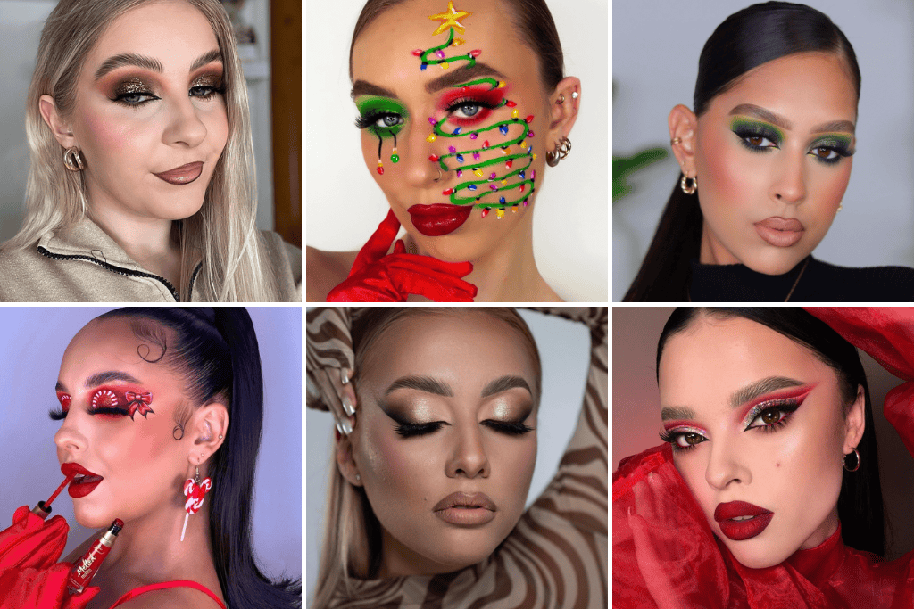 Christmas makeup ideas