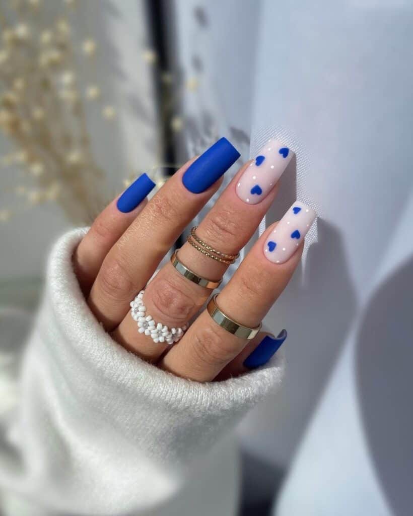 valentines nails