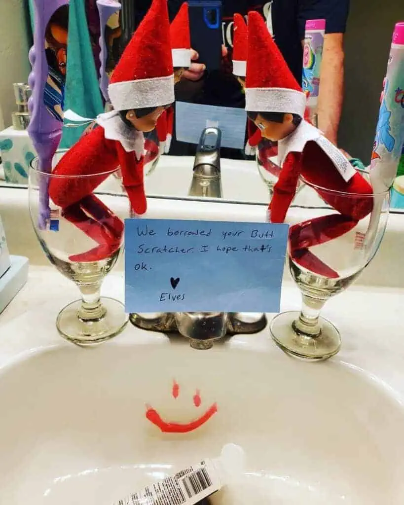 elf on the shelf ideas