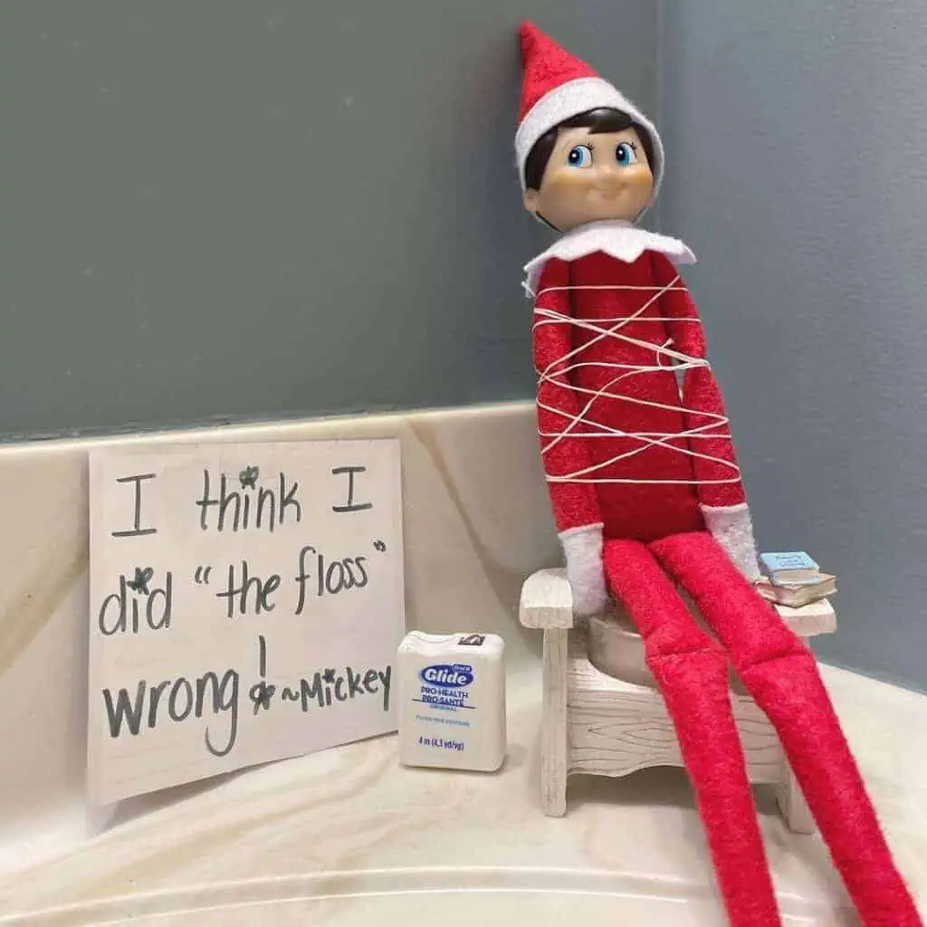elf on the shelf ideas