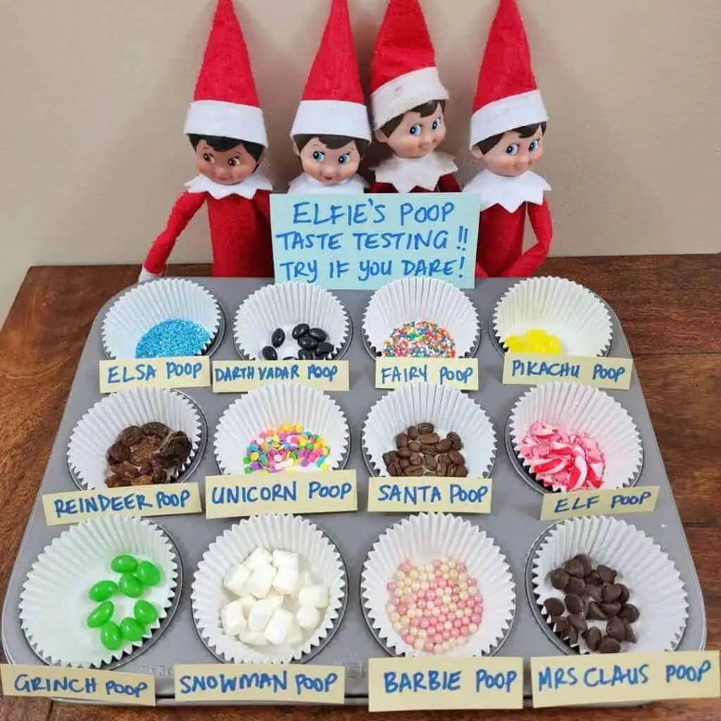 elf on the shelf ideas