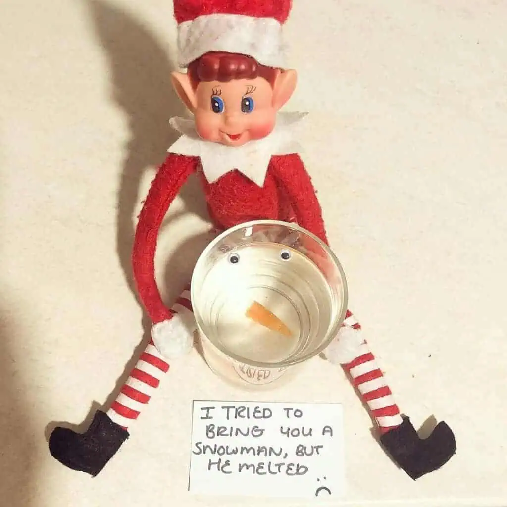 elf on the shelf ideas