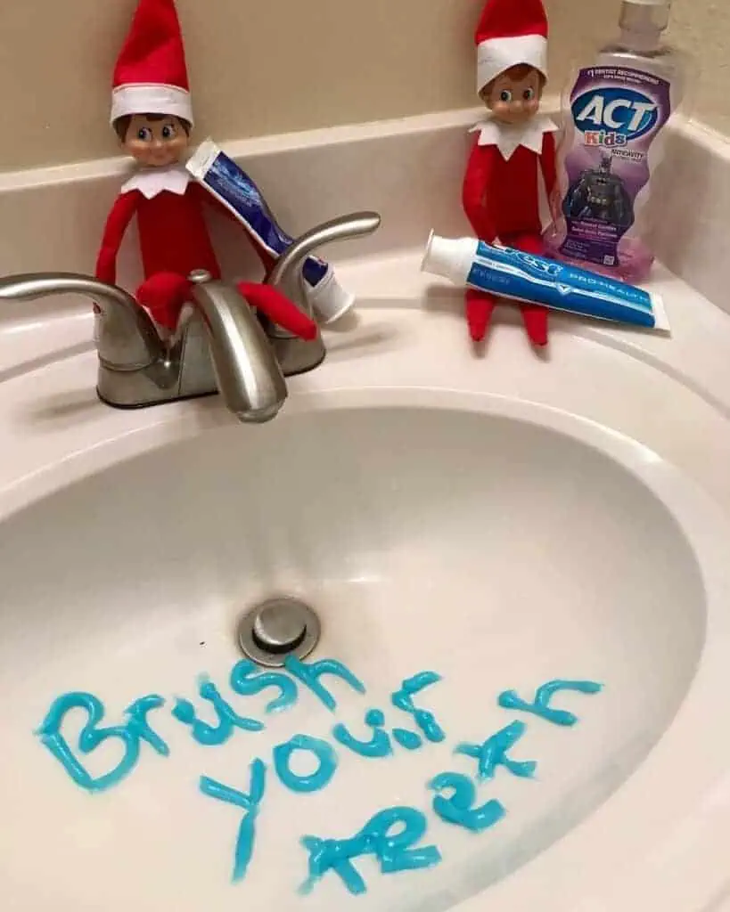 elf on the shelf ideas