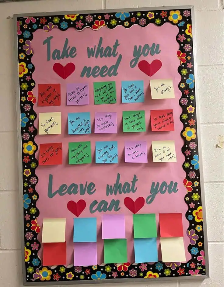 Valentine’s Day door decorations