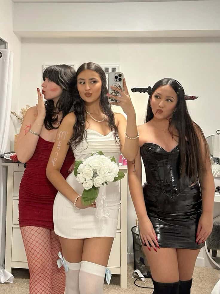 trio Halloween costumes