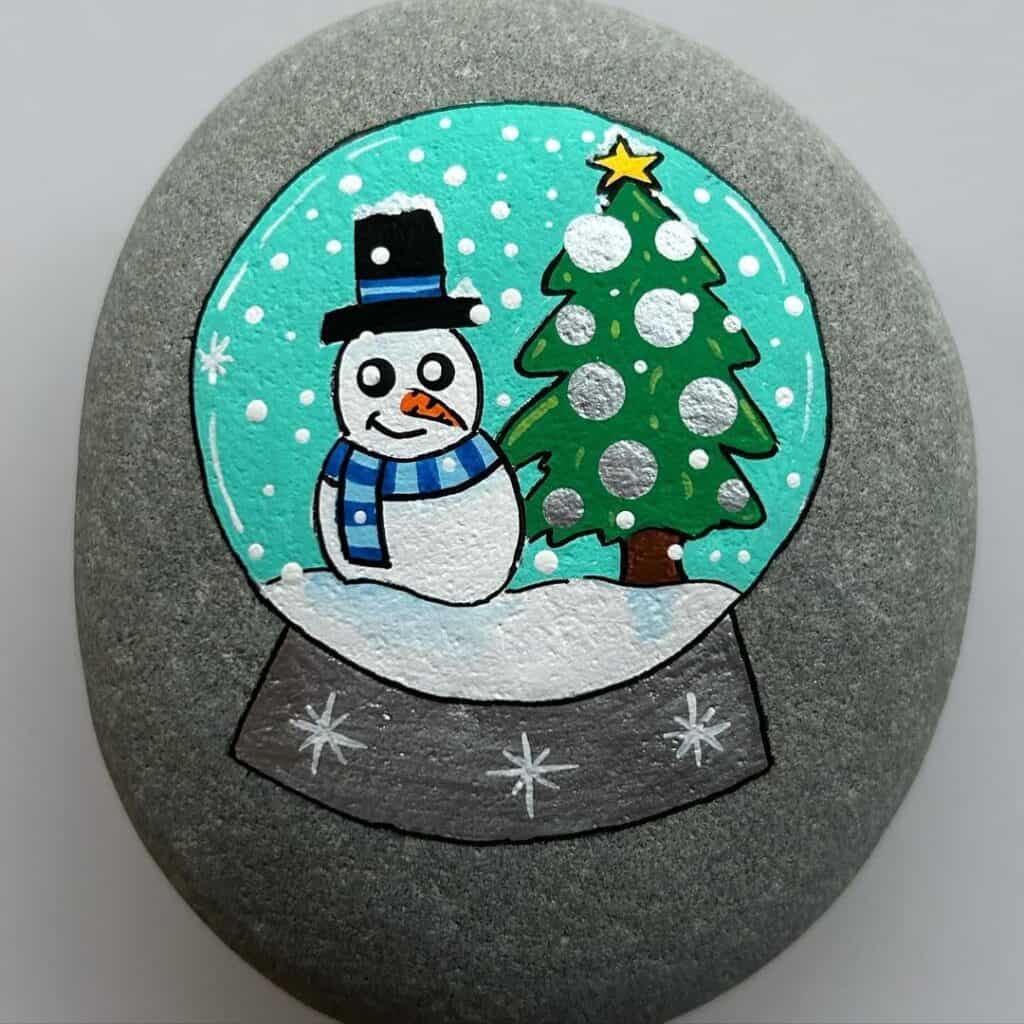 CHRISTMAS ROCK PAINTING IDEAS