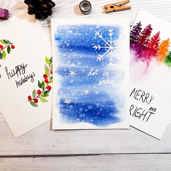 handmade Christmas cards