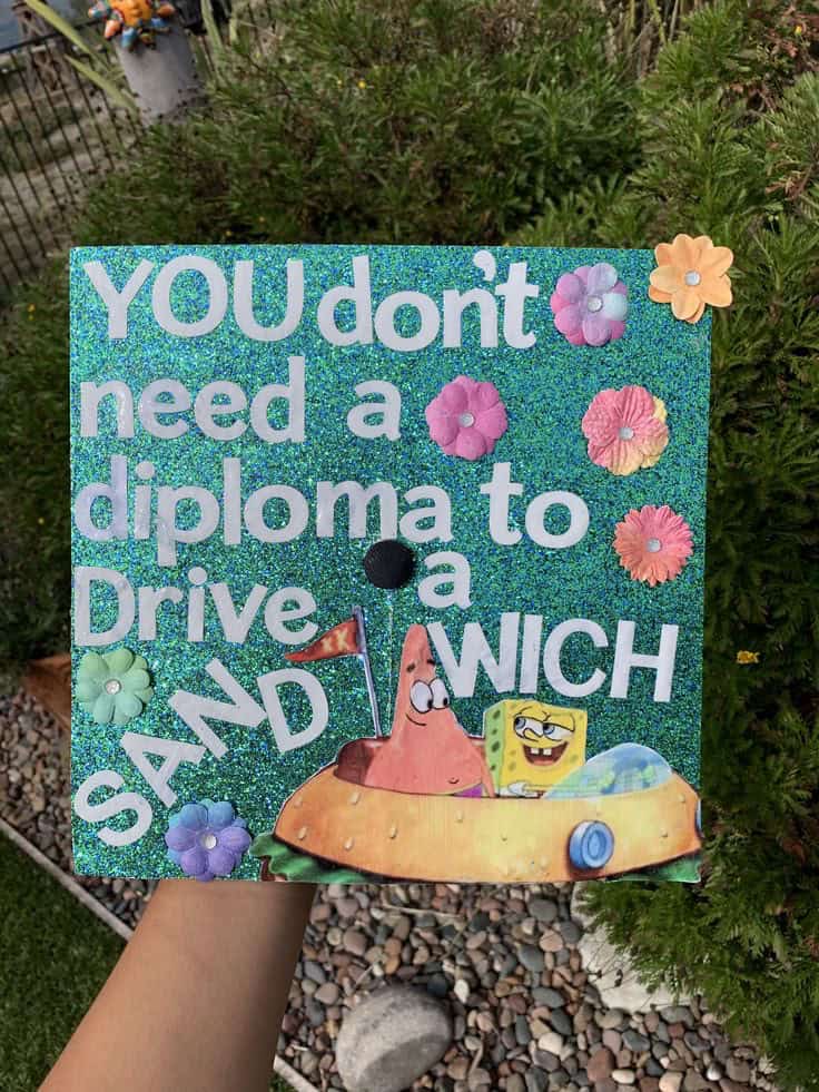 SPONGEBOB GRADUATION CAP DESIGNS