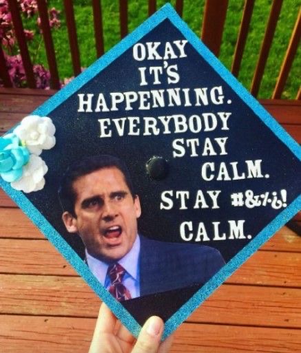 The Office graduation caps