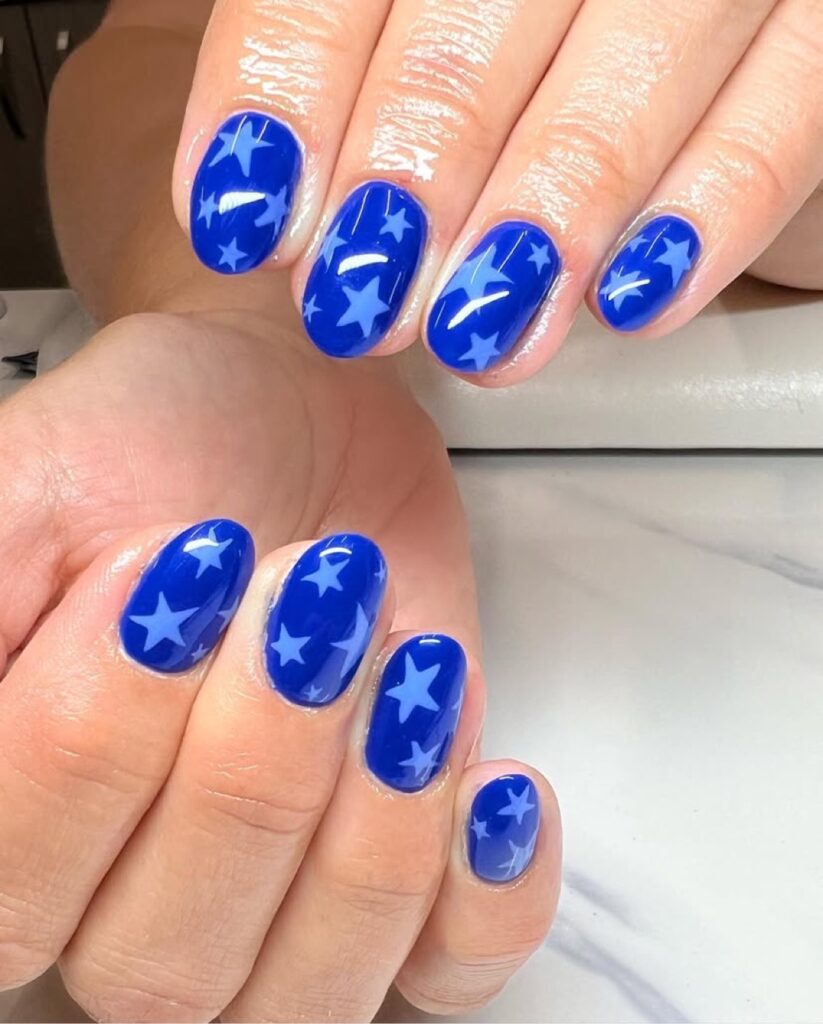 4th of July nails