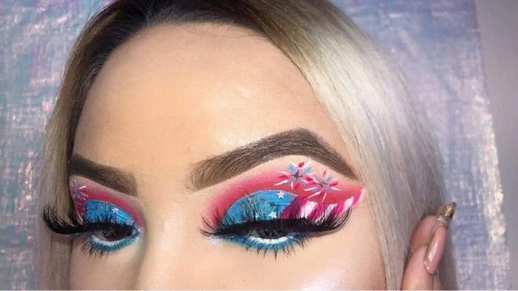 4TH OF JULY MAKEUP IDEAS