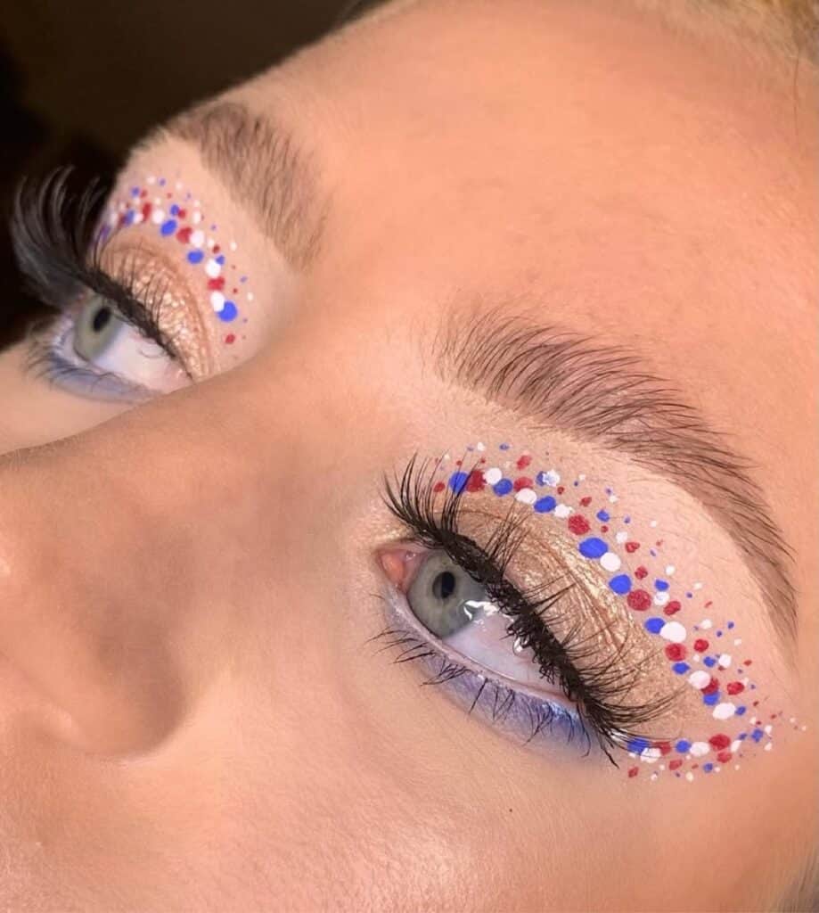 4TH OF JULY MAKEUP IDEAS