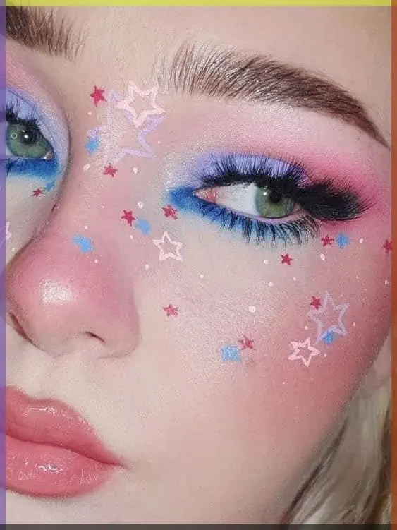 4TH OF JULY MAKEUP IDEAS
