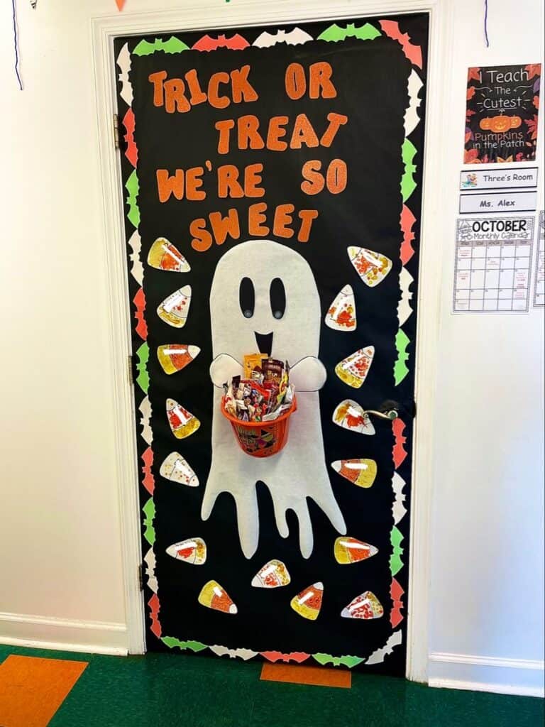 Halloween door decorations