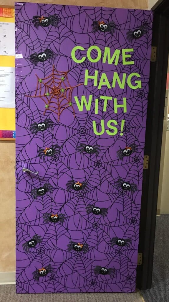 Halloween door decorations