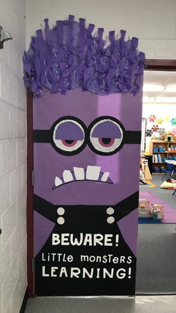 Halloween door decorations