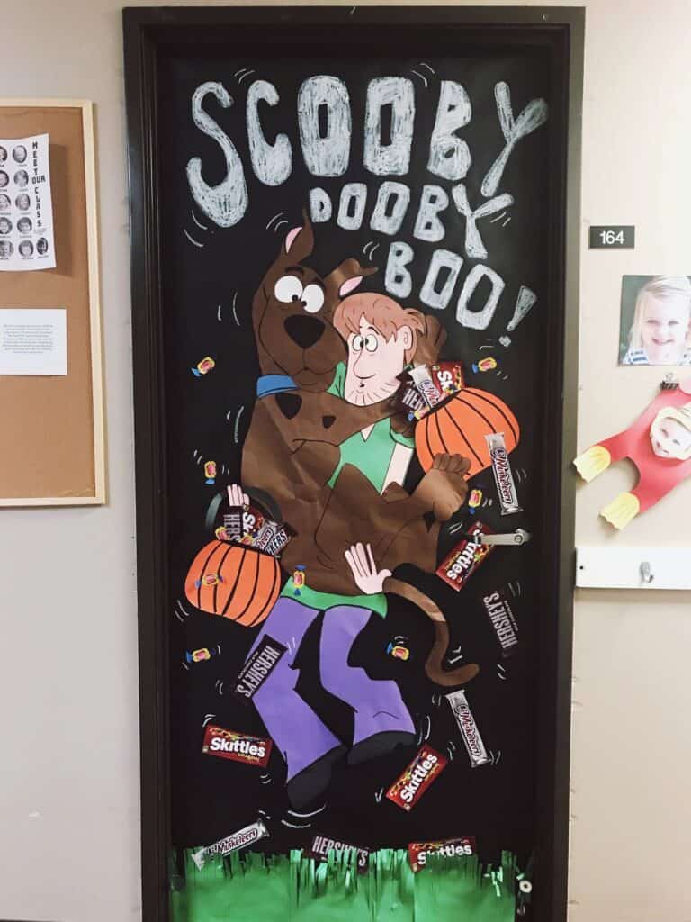 Halloween door decorations