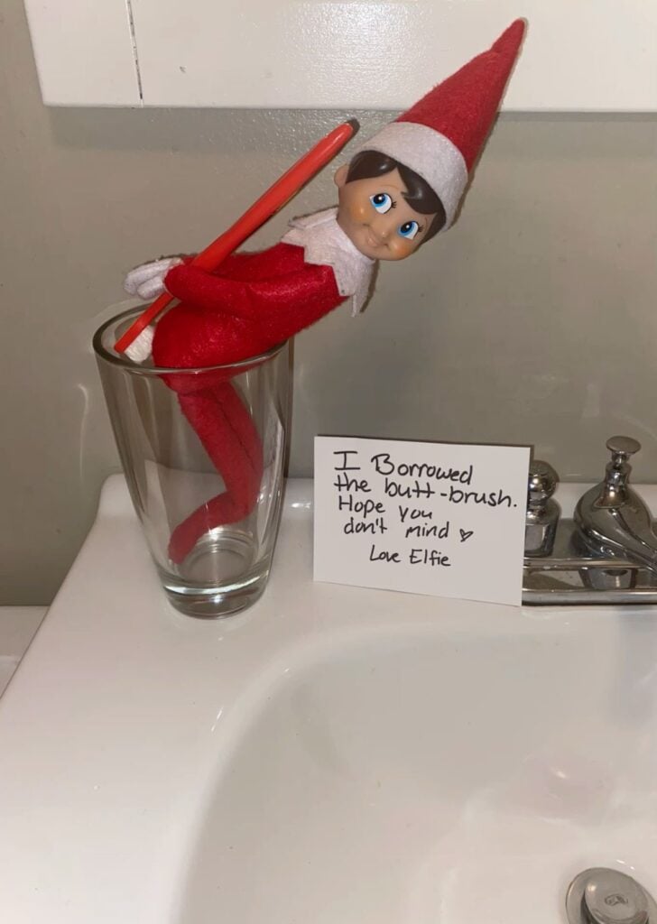 48 INSANELY FUNNY ELF ON THE SHELF IDEAS