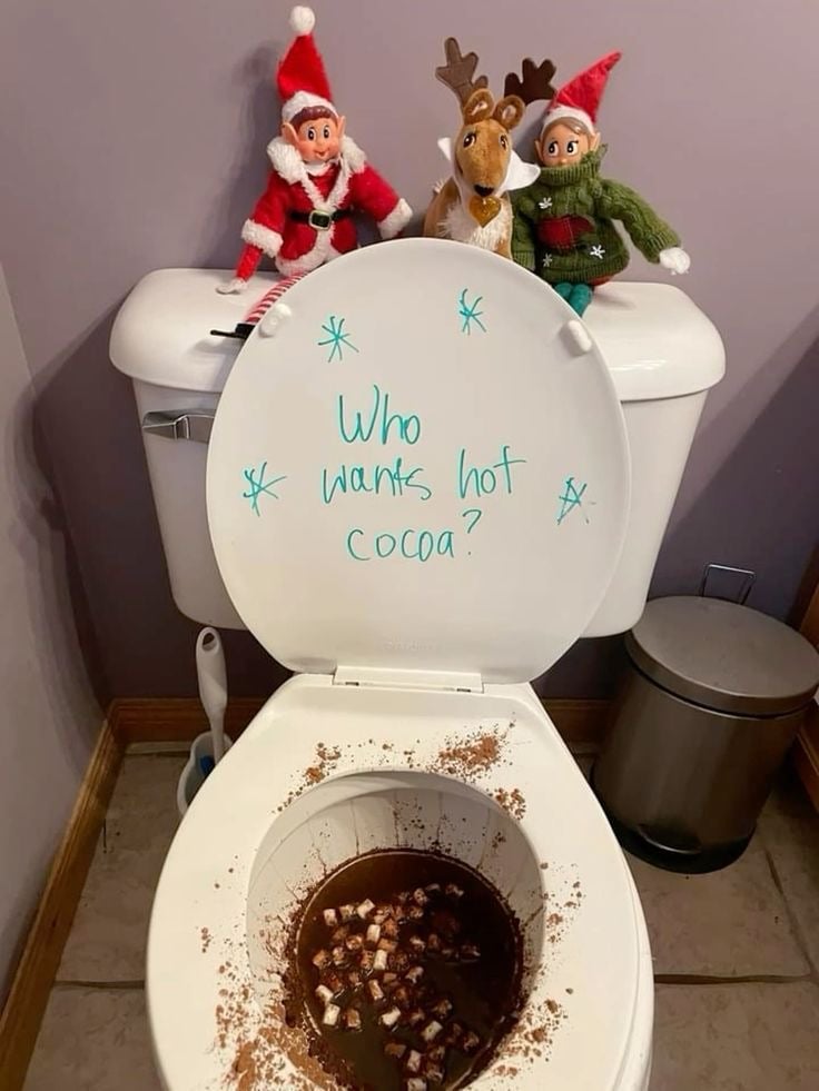 48 INSANELY FUNNY ELF ON THE SHELF IDEAS