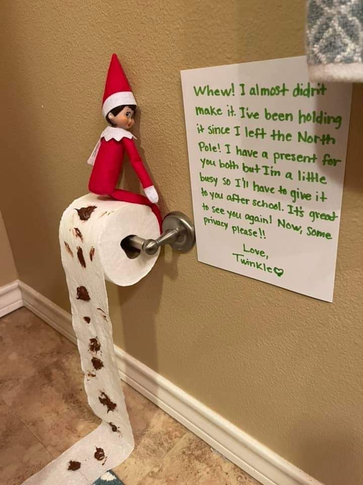 48 INSANELY FUNNY ELF ON THE SHELF IDEAS