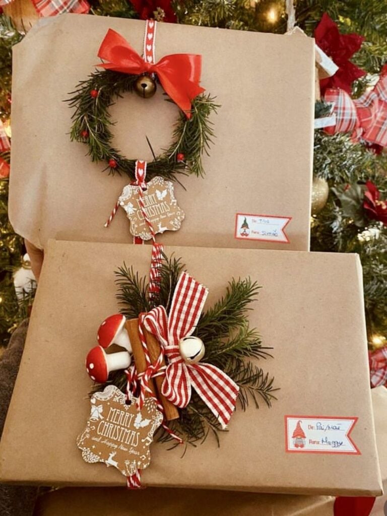 CHRISTMAS GIFT WRAPPING IDEAS