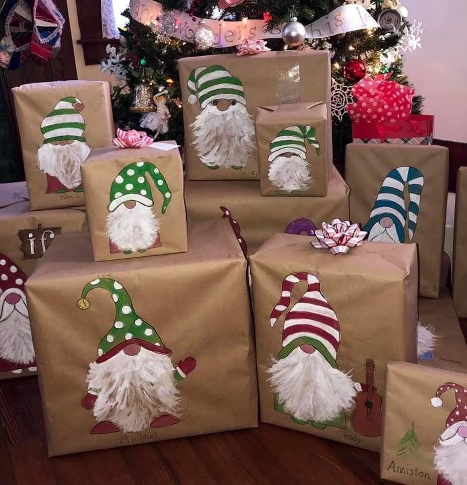 CHRISTMAS GIFT WRAPPING IDEAS