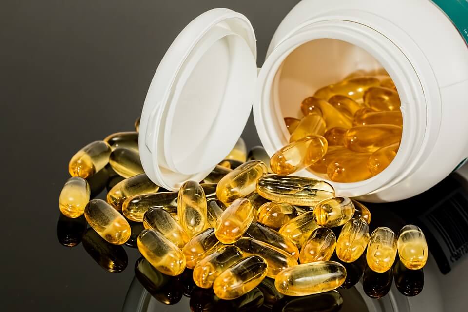 Capsulas de òleo de peixe ômega 3