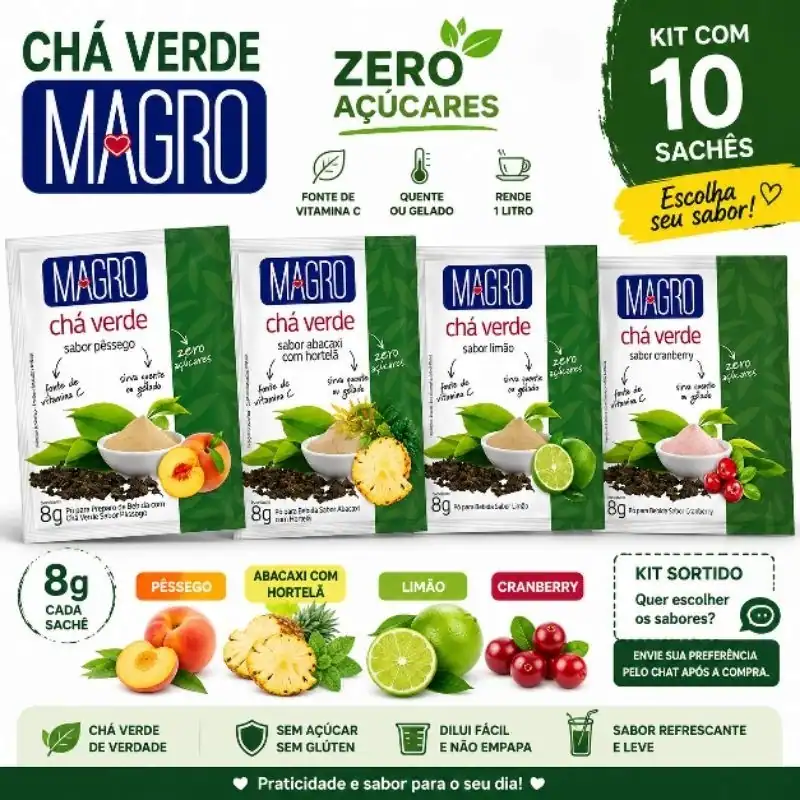 Chá-verde-em-sachê Chá-verde-em-sachê